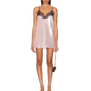 Retrofete Olive Mini Dress NWT pink